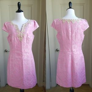 Lilly Pulitzer Pink Cap Sleeve Shift, 8
